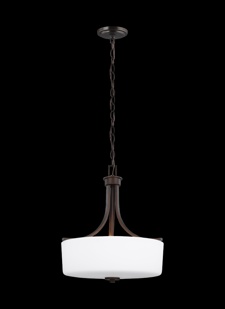 Canfield Three Light Pendant