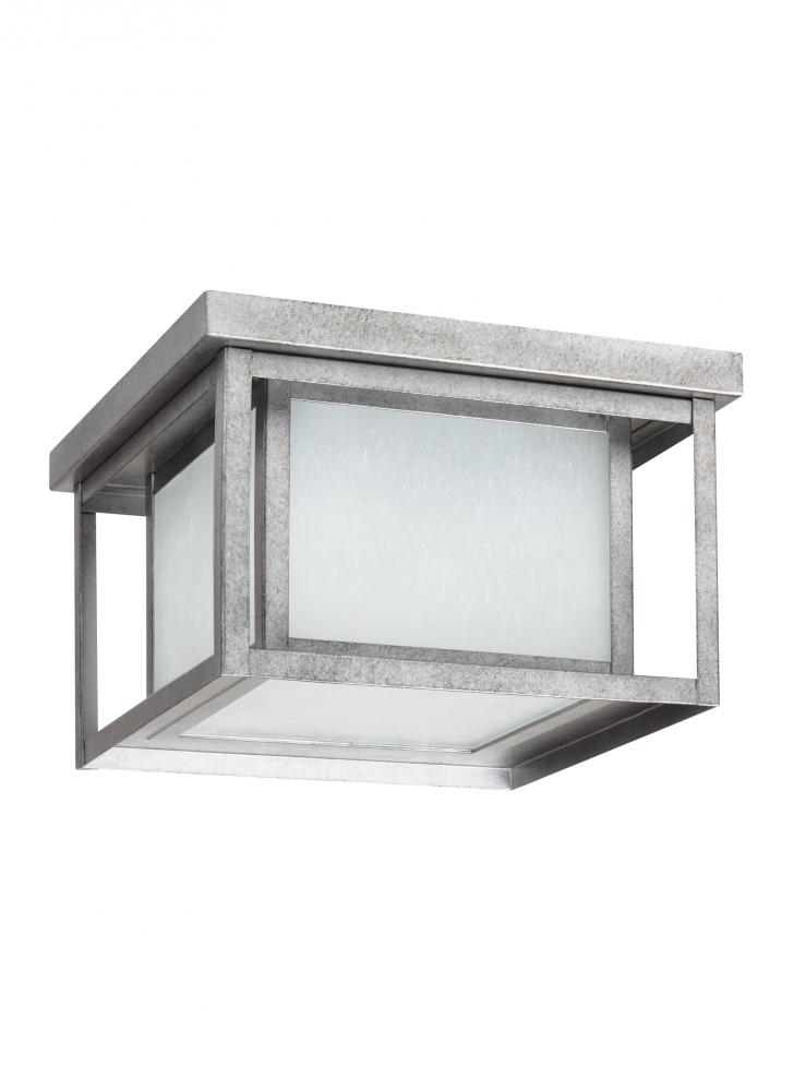 Hunnington Two Light Outdoor Ceiling Flush Mount