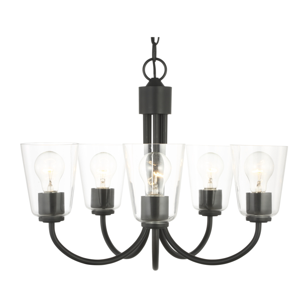 Miles Five Light Chandelier