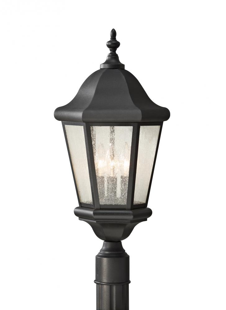Martinsville Three Light Outdoor Post Lantern