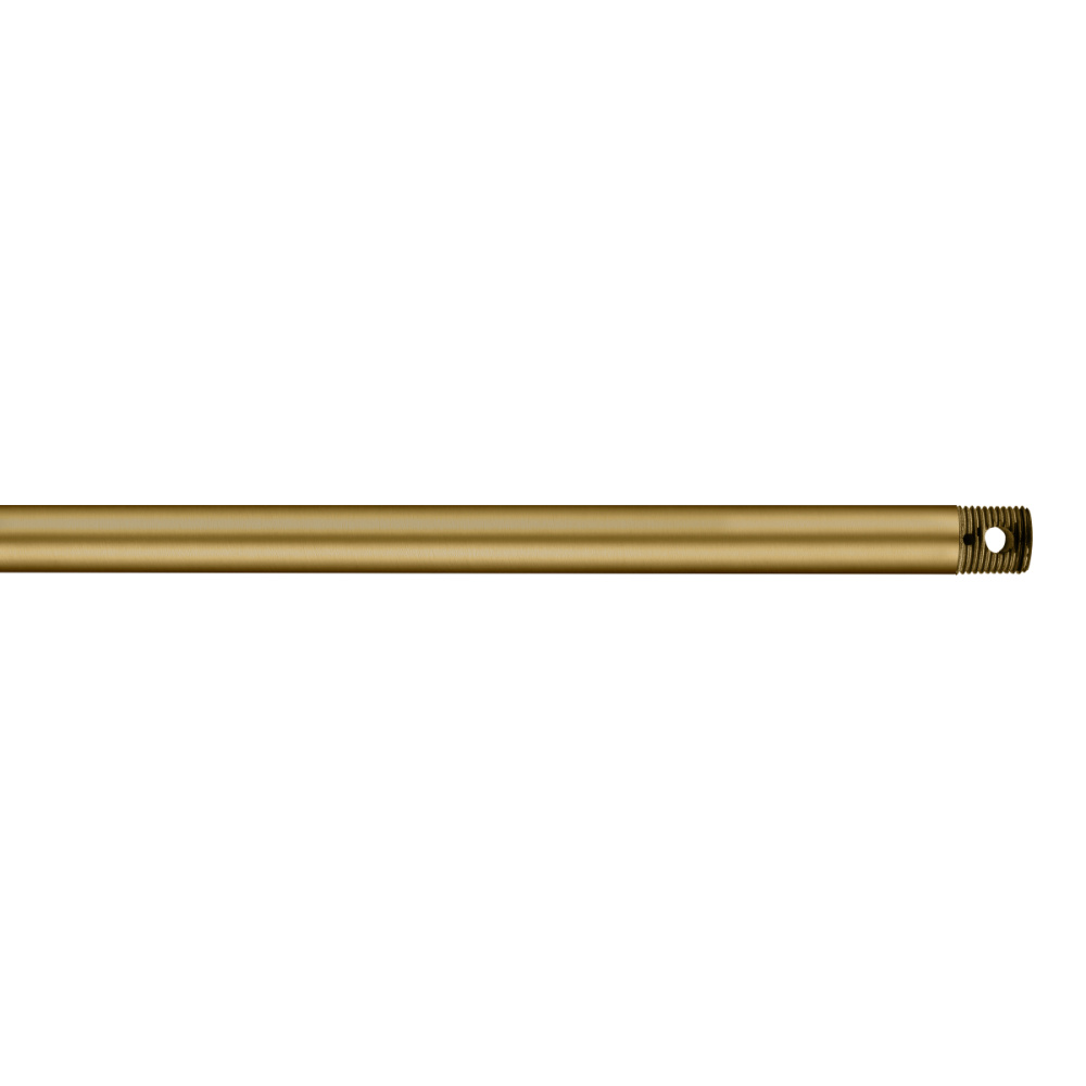 72" Threaded Downrod - Burnished Brass