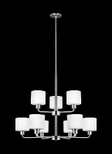 Generation Lighting 3128809-962 - Canfield Nine Light Chandelier