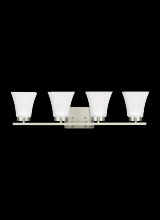 Generation Lighting 4411604-962 - Bayfield Four Light Wall / Bath