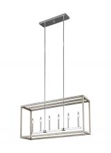 Generation Lighting 6634506-872 - Moffet Street Six Light Island Pendant