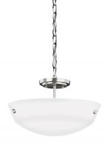 Generation Lighting 7715202-962 - Kerrville Two Light Semi-Flush Convertible Pendant