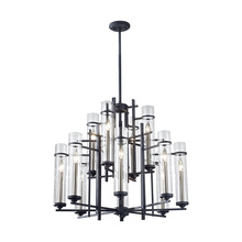 Generation Lighting F2629/8+4AF/BS - Ethan Extra Large Chandelier