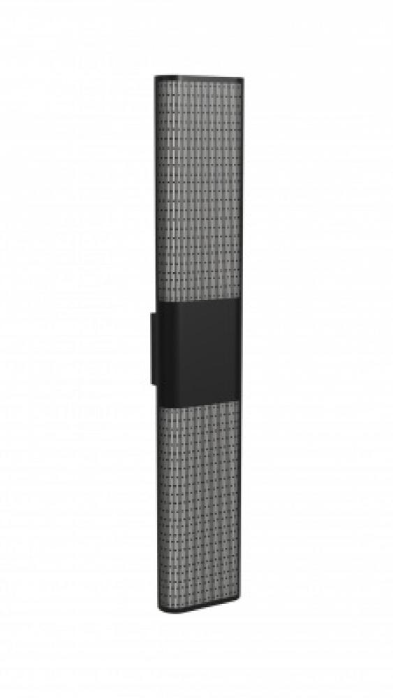 Avenue Outdoor 36" Sconce with Perforated Black Frame