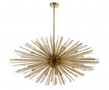 Avenue Lighting HF8200-AB - Palisades Ave. 60" Chandelier in Aged Brass