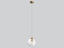Avenue Lighting HF8081-CH - Fairfax 1 Light Glass Globe Pendant