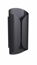 Avenue Lighting AV9909-BLK - Avenue Outdoor 14" Sconce in Black with Curved Frame