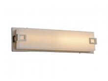Avenue Lighting HF1118-BN - Cermack St. 26"  LED Resctangular  Vanity Bath Bar in Brushed Nickel  with Frosted Glass Panel