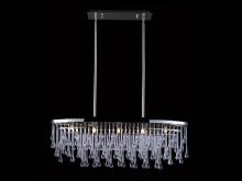 Avenue Lighting HF1806-PN - Hollywood Blvd.34" Oval Chandelier Polished Nickel