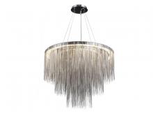Avenue Lighting HF2222-CH - Fountain Ave. Chrome Jewelry Round Hanging Chandelier
