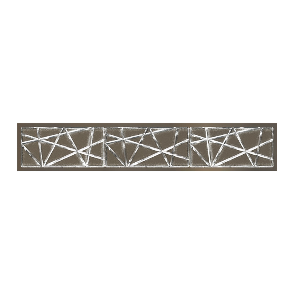 Lucus 27" LED Crystal Wall Sconce in Polished Nickel