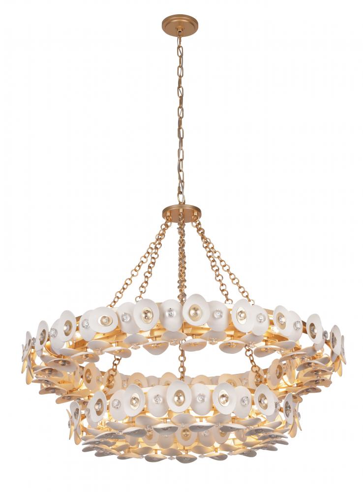 Niu - 22 Light 2 Tier Chandelier