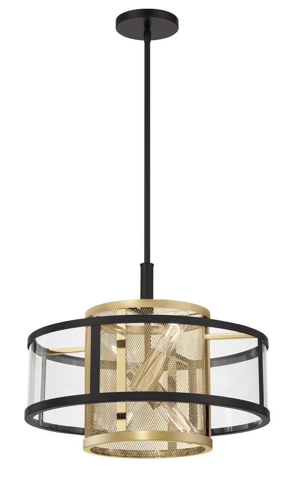 SoHo - 4 Light Pendant, a Robin Baron Design