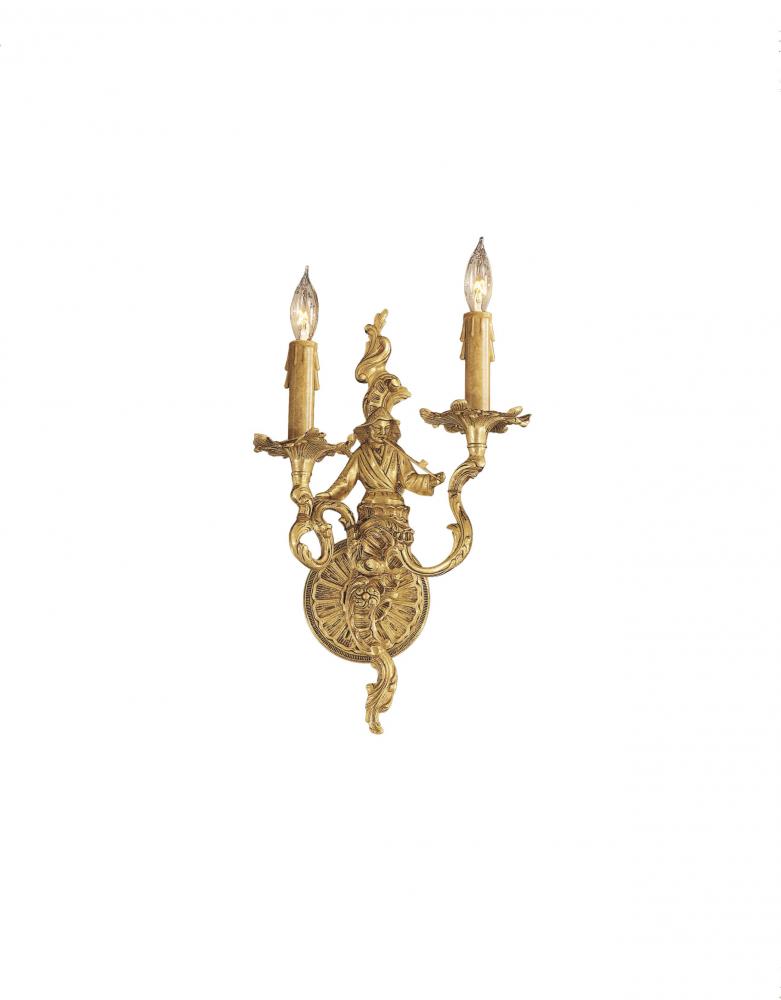 Metropolitan® Family Collection - 2 Light Wall Sconce