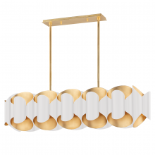 Hudson Valley 8546-GL/WH - Banks Linear