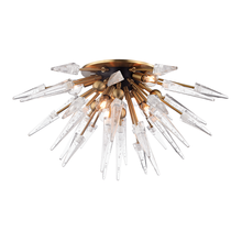 Hudson Valley 9028-AGB - Sparta Semi Flush