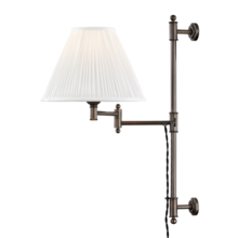 Hudson Valley MDS104-DB - Classic No.1 Plug-in Sconce