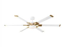 Visual Comfort & Co. Fan Collection 6LFR62RZWBBSD - Loft 62" LED Ceiling Fan