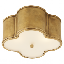 Visual Comfort & Co. Signature Collection ALL US AH 4014NB-FG - Basil Small Flush Mount