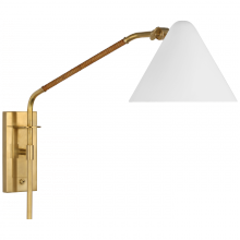 Visual Comfort & Co. Signature Collection ALL US AL 2020HAB/NRT-WHT - Laken Medium Articulating Wall Light