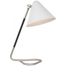 Visual Comfort & Co. Signature Collection ALL US AL 3020PN/BRT-WHT - Laken Small Desk Lamp