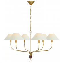 Visual Comfort & Co. Signature Collection ALL US AL 5005HAB/SDL-L - Griffin Extra Large Tail Chandelier