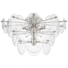 Visual Comfort & Co. Signature Collection ALL US ARN 4451PN-CSG - Loire Large Tiered Flush Mount