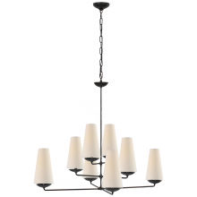 Visual Comfort & Co. Signature Collection ALL US ARN 5205AI-L - Fontaine Large Offset Chandelier