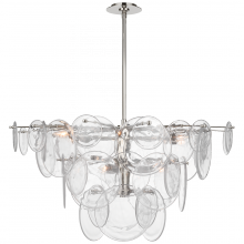 Visual Comfort & Co. Signature Collection ALL US ARN 5450PN-CSG - Loire Large Chandelier