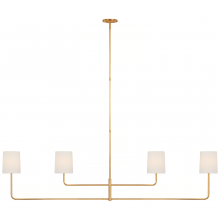 Visual Comfort & Co. Signature Collection ALL US BBL 5087G-L - Go Lightly 70" Four Light Linear Chandelier