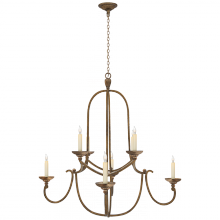 Visual Comfort & Co. Signature Collection ALL US CHC 1494GI - Flemish Medium Round Chandelier