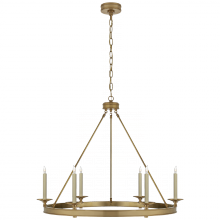 Visual Comfort & Co. Signature Collection ALL US CHC 1601AB - Launceton Ring Chandelier