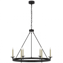 Visual Comfort & Co. Signature Collection ALL US CHC 1601BZ - Launceton Ring Chandelier