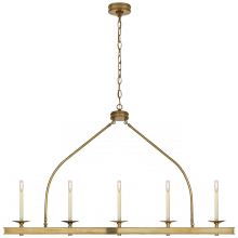 Visual Comfort & Co. Signature Collection ALL US CHC 1605AB - Launceton Large Linear Pendant