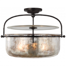 Visual Comfort & Co. Signature Collection ALL US CHC 4270AI-MG - Lorford Medium Semi-Flush Lantern