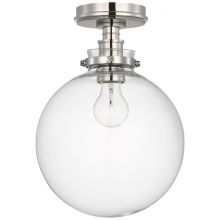 Visual Comfort & Co. Signature Collection ALL US CHC 4526PN-CG - Parkington 10" Globe Flush Mount