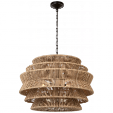 Visual Comfort & Co. Signature Collection ALL US CHC 5016BZ/NAB - Antigua Medium Drum Chandelier