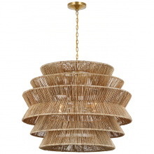 Visual Comfort & Co. Signature Collection ALL US CHC 5017AB/NAB - Antigua XL Drum Chandelier