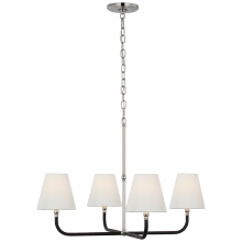 Visual Comfort & Co. Signature Collection ALL US CHC 5081PN/BRT-L - Basden Medium Single Tier Chandelier