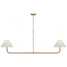 Visual Comfort & Co. Signature Collection ALL US CHC 5087AB/NRT-L - Basden Extra Large Linear Chandelier