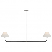 Visual Comfort & Co. Signature Collection ALL US CHC 5087PN/BRT-L - Basden Extra Large Linear Chandelier