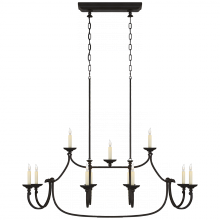 Visual Comfort & Co. Signature Collection ALL US CHC 5495AI - Flemish Large Linear Pendant