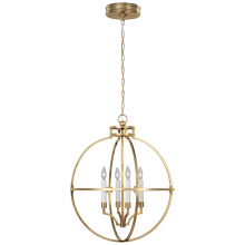 Visual Comfort & Co. Signature Collection ALL US CHC 5517AB - Lexie 24" Globe Lantern