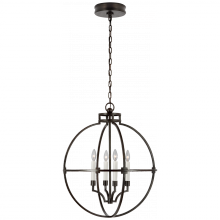 Visual Comfort & Co. Signature Collection ALL US CHC 5517AI - Lexie 24" Globe Lantern