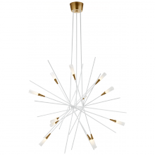 Visual Comfort & Co. Signature Collection ALL US CHC 5600WHT - Stellar Large Chandelier