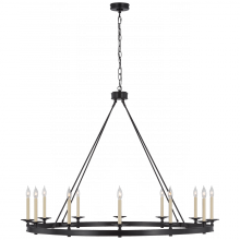 Visual Comfort & Co. Signature Collection ALL US CHC 5614BZ - Launceton Grande Ring Chandelier