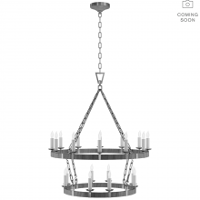 Visual Comfort & Co. Signature Collection ALL US CHC 5878AI/NRT - Darlana Medium Two Tier Chandelier